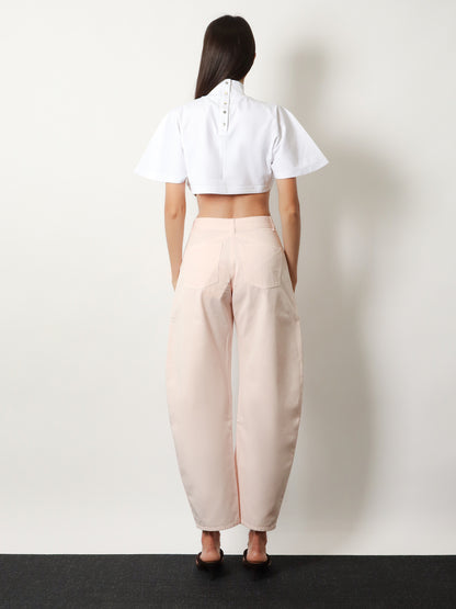 Barrel fit denim trousers thumbnail