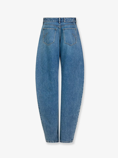 Blue denim jeans thumbnail