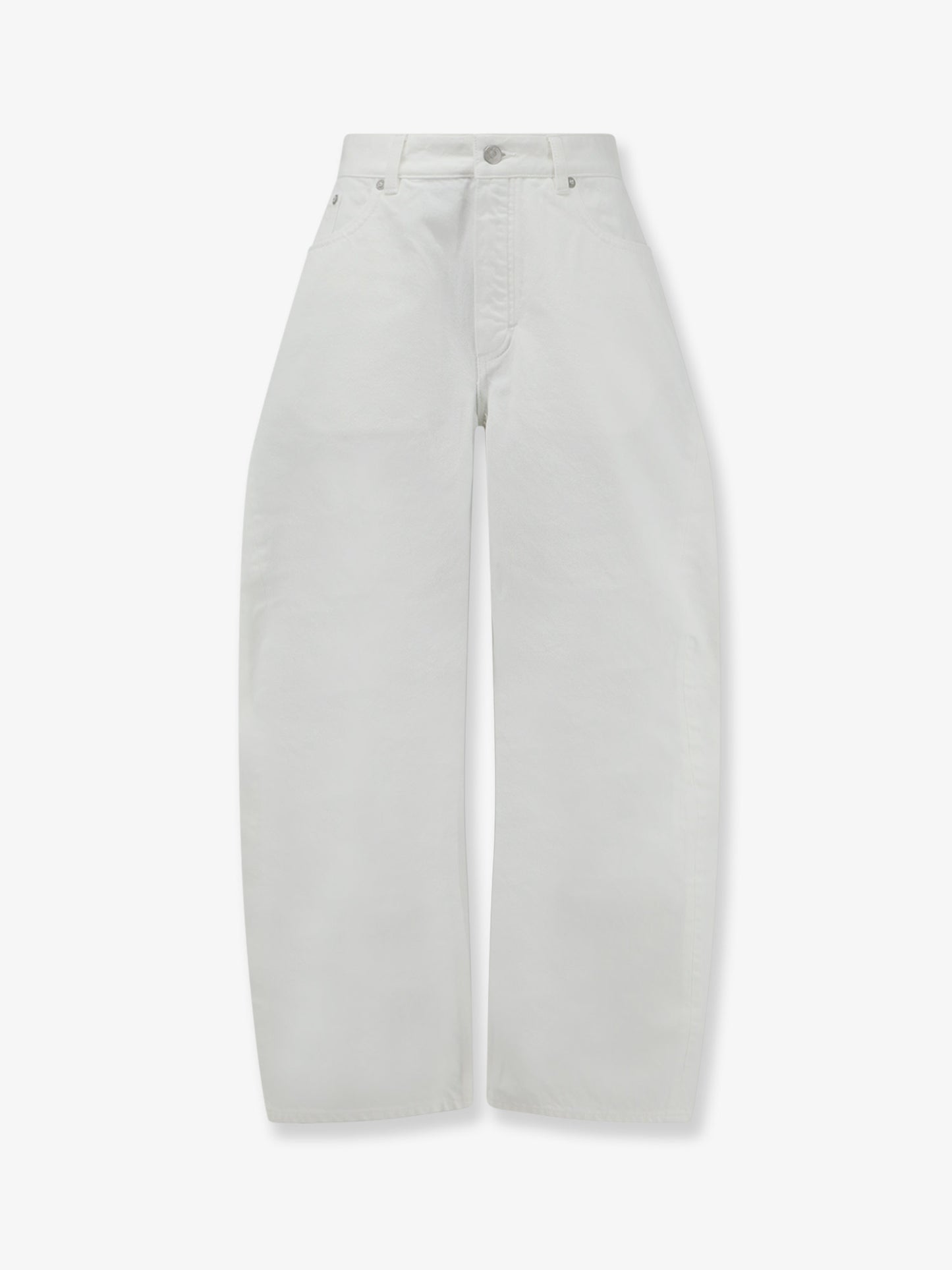 Rodeo white denim trousers