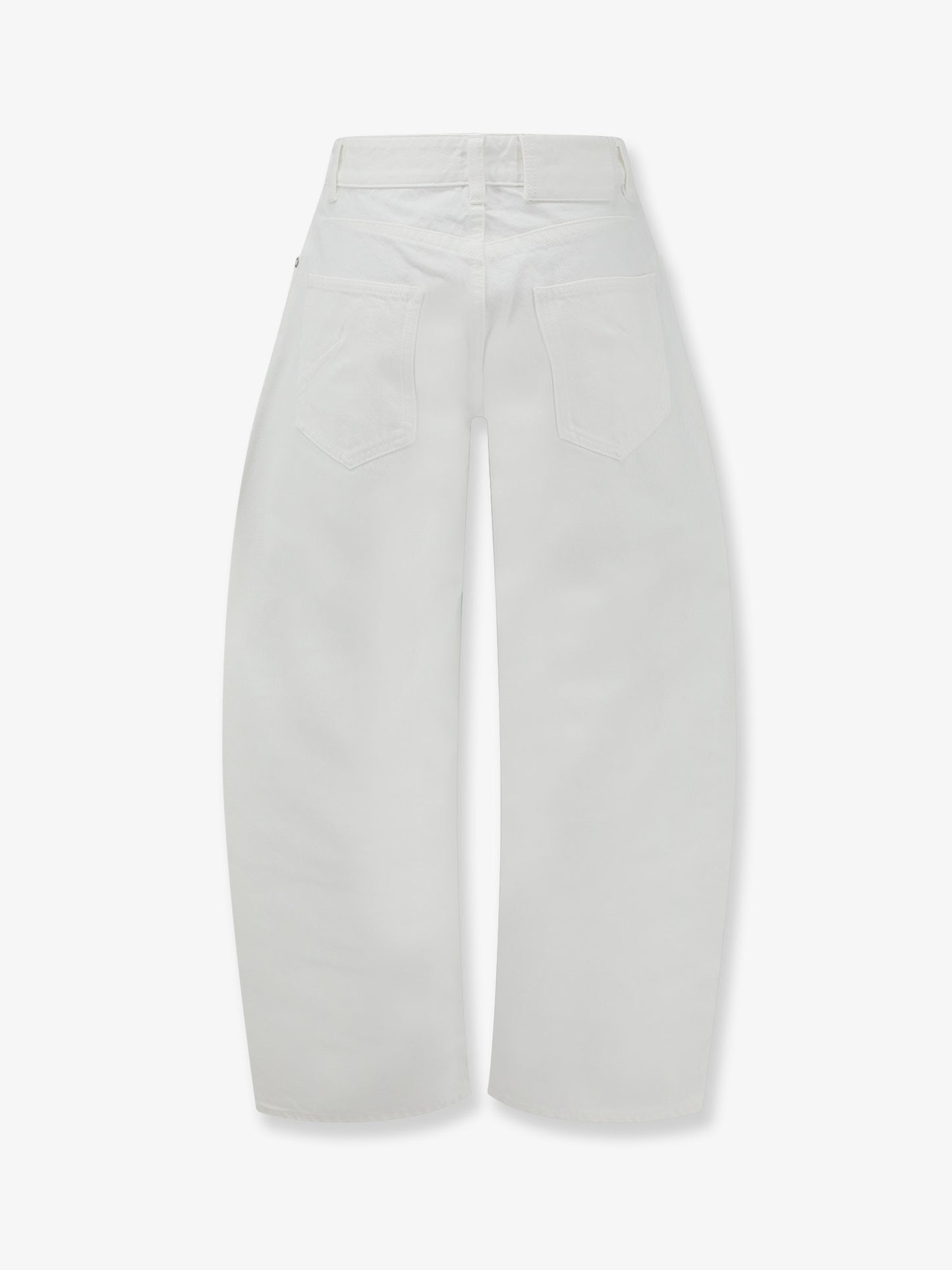Rodeo white denim trousers