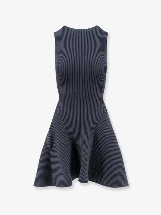 Ribbed Skater dress