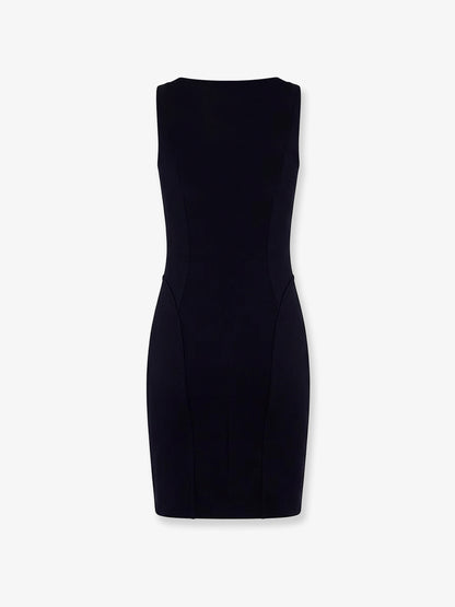 Silk and viscose blend dress thumbnail