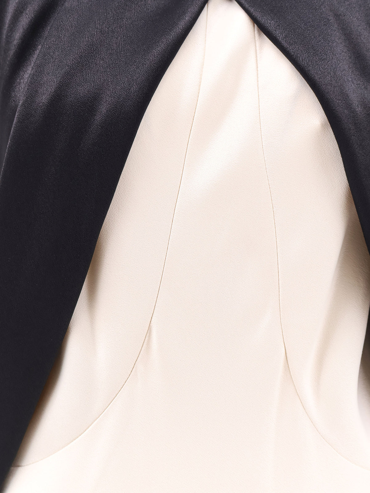 Long viscose dress with removable cape