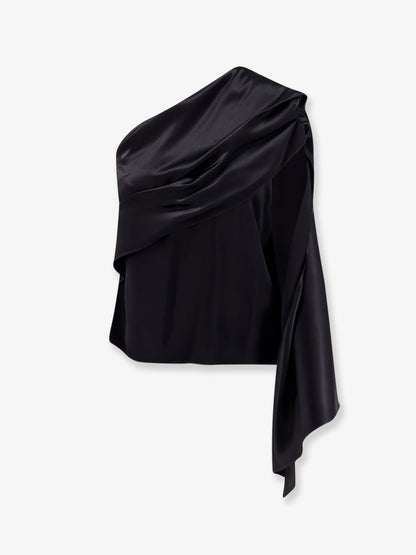 Draped viscose top thumbnail