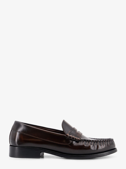 Leather Rivet loafers
