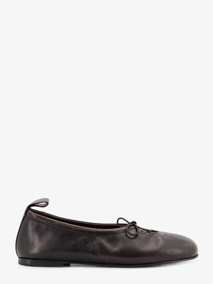 Rosalind leather ballerinas thumbnail