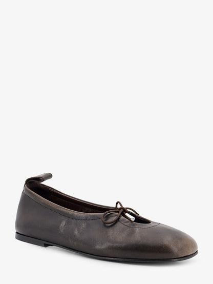 Rosalind leather ballerinas thumbnail