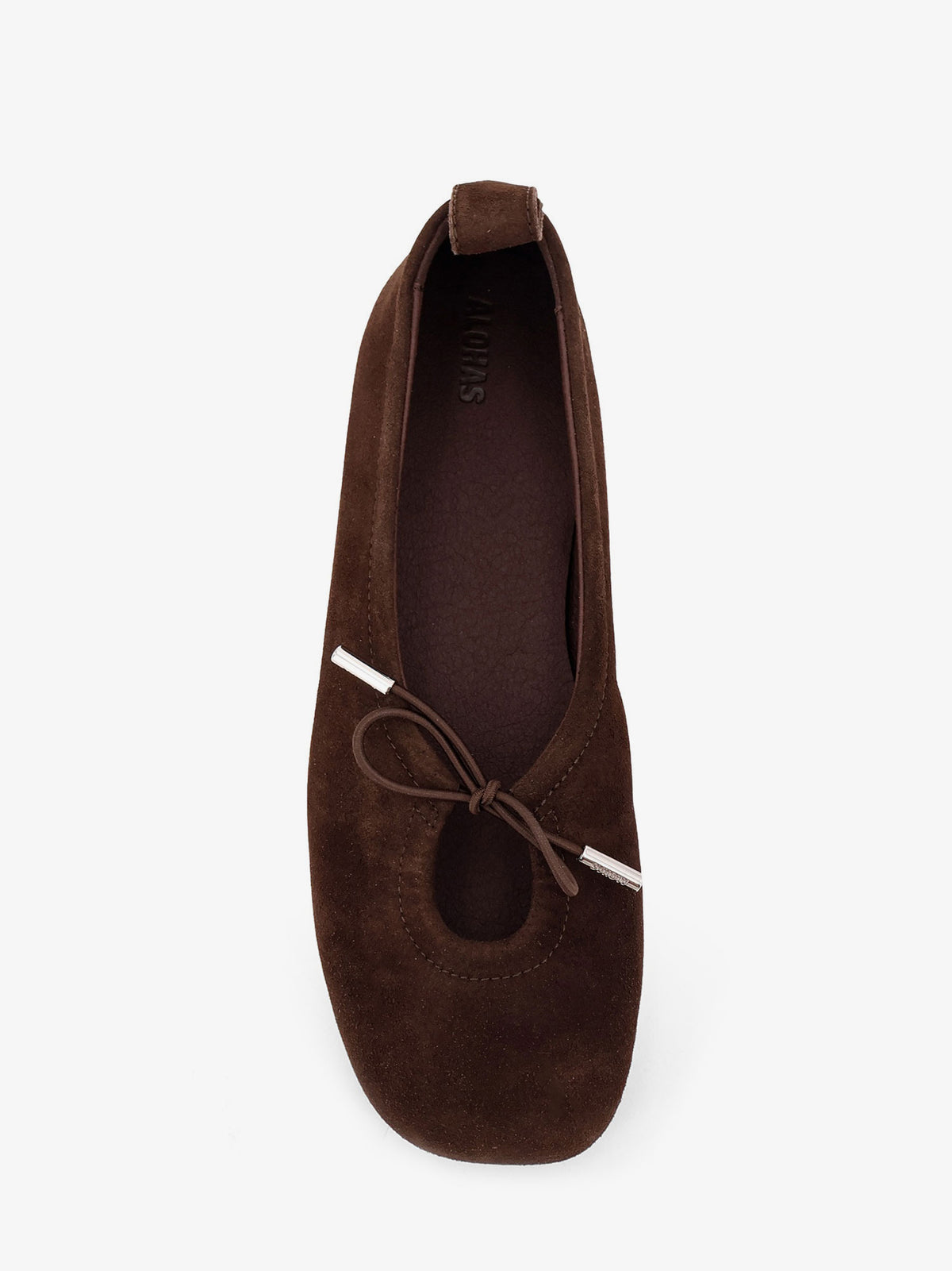 Rosalind leather ballerina flat