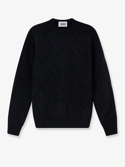 Maglia girocollo in misto lana thumbnail