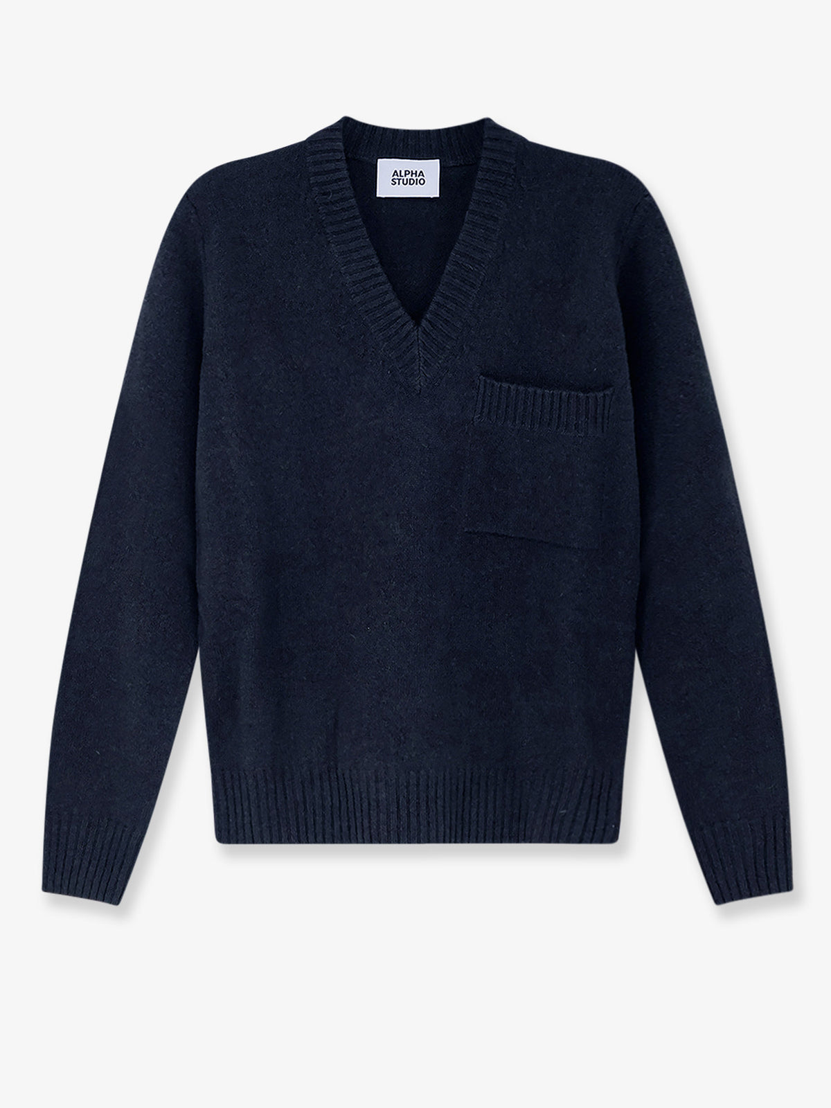 Virgin wool and cashmere sweater