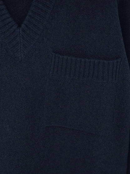 Virgin wool and cashmere sweater thumbnail