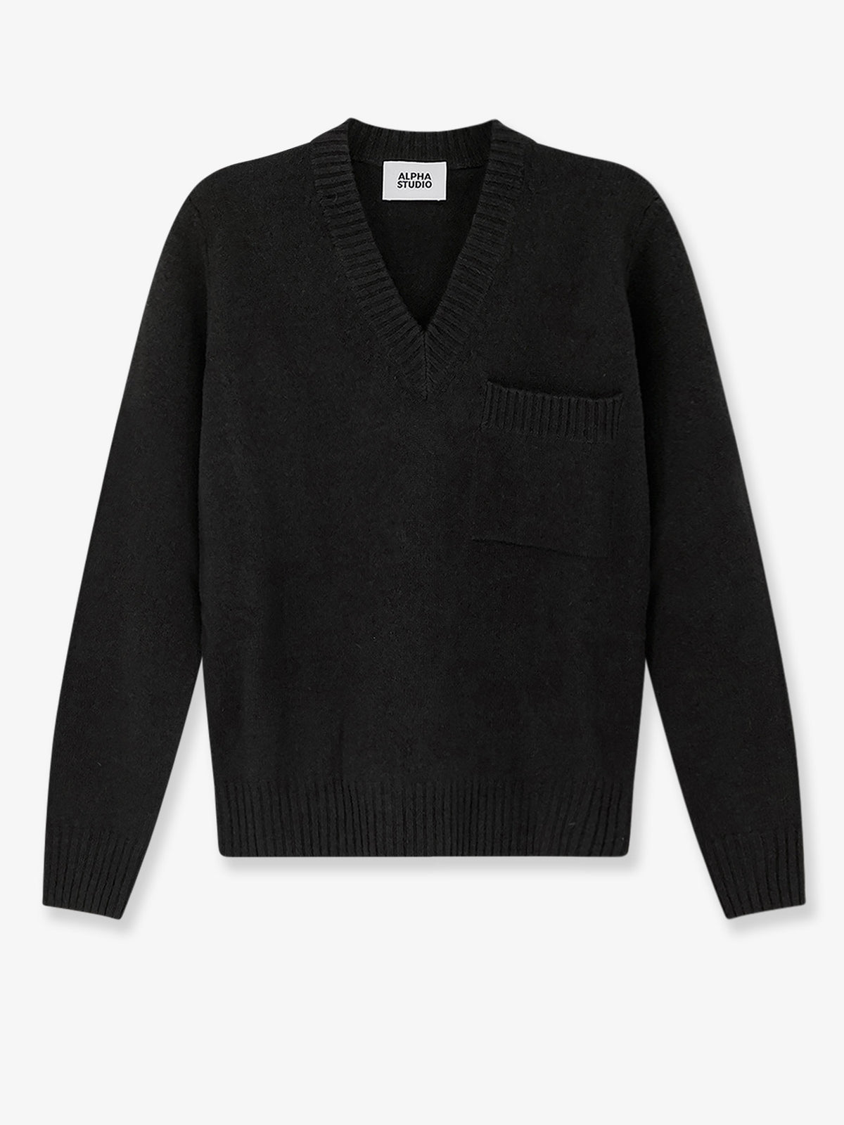 Virgin wool and cashmere sweater
