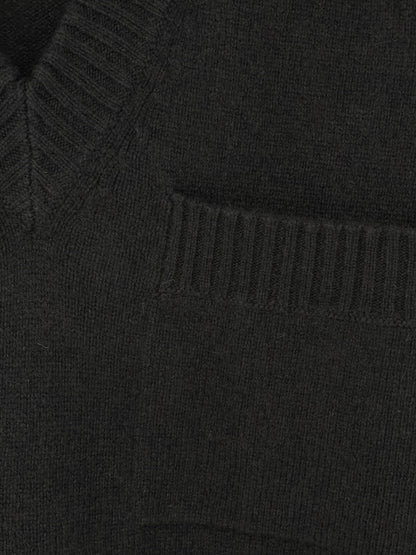 Virgin wool and cashmere sweater thumbnail