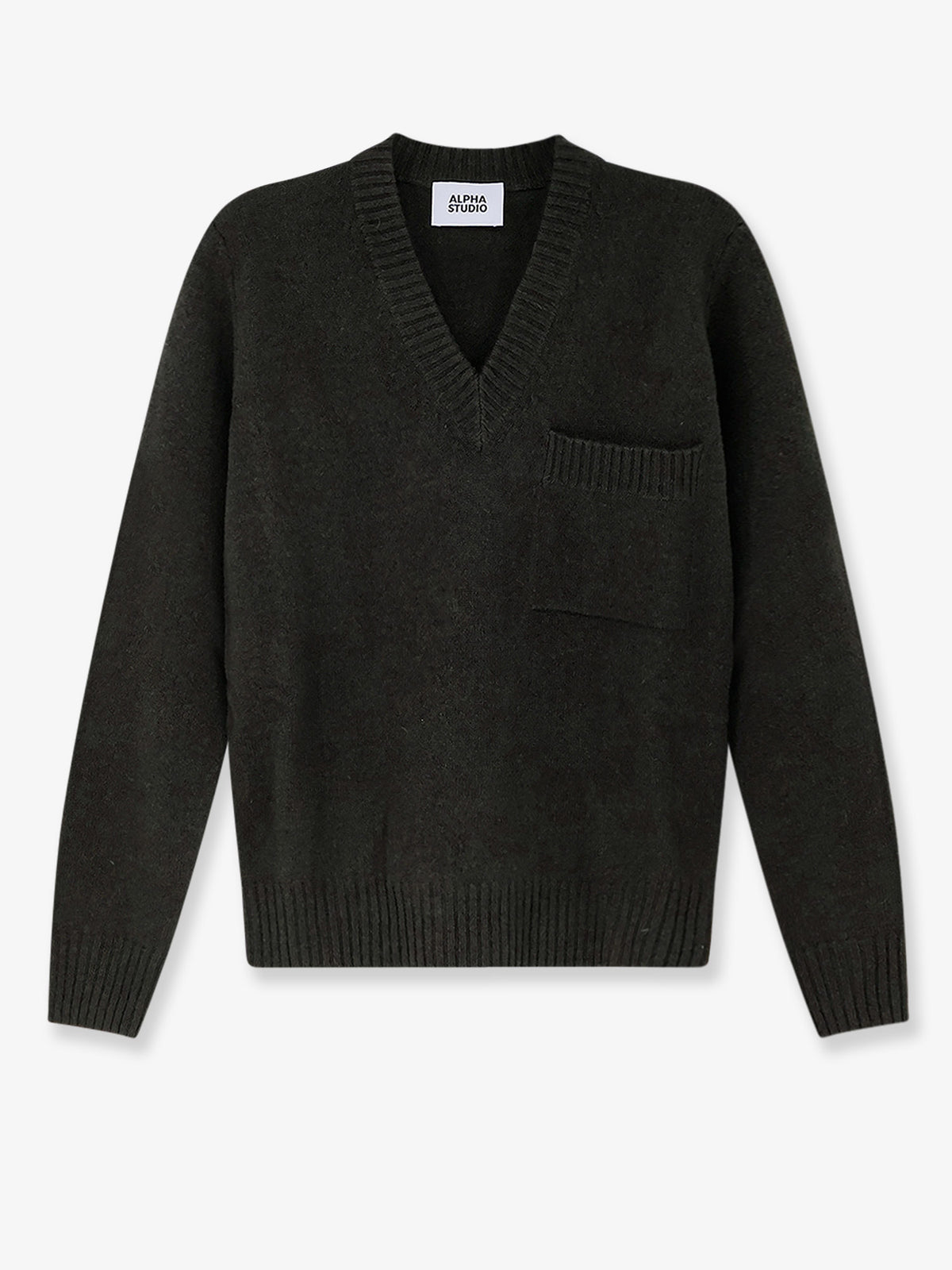 Virgin wool and cashmere sweater
