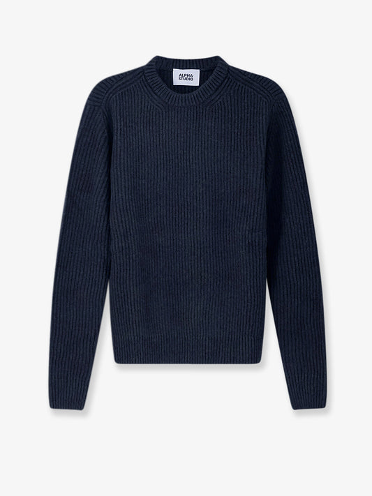 Virgin wool and cashmere sweater