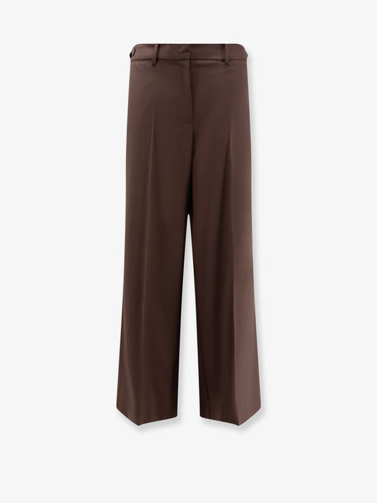 Pantaloni in lana vergine stretch