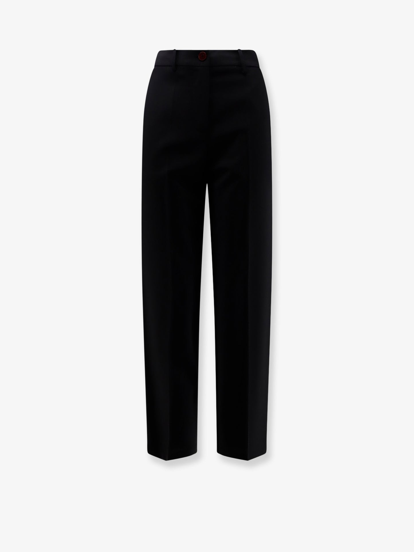 Cigarette virgin wool trousers