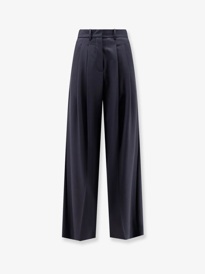 Pantaloni in misto lana con pinces thumbnail