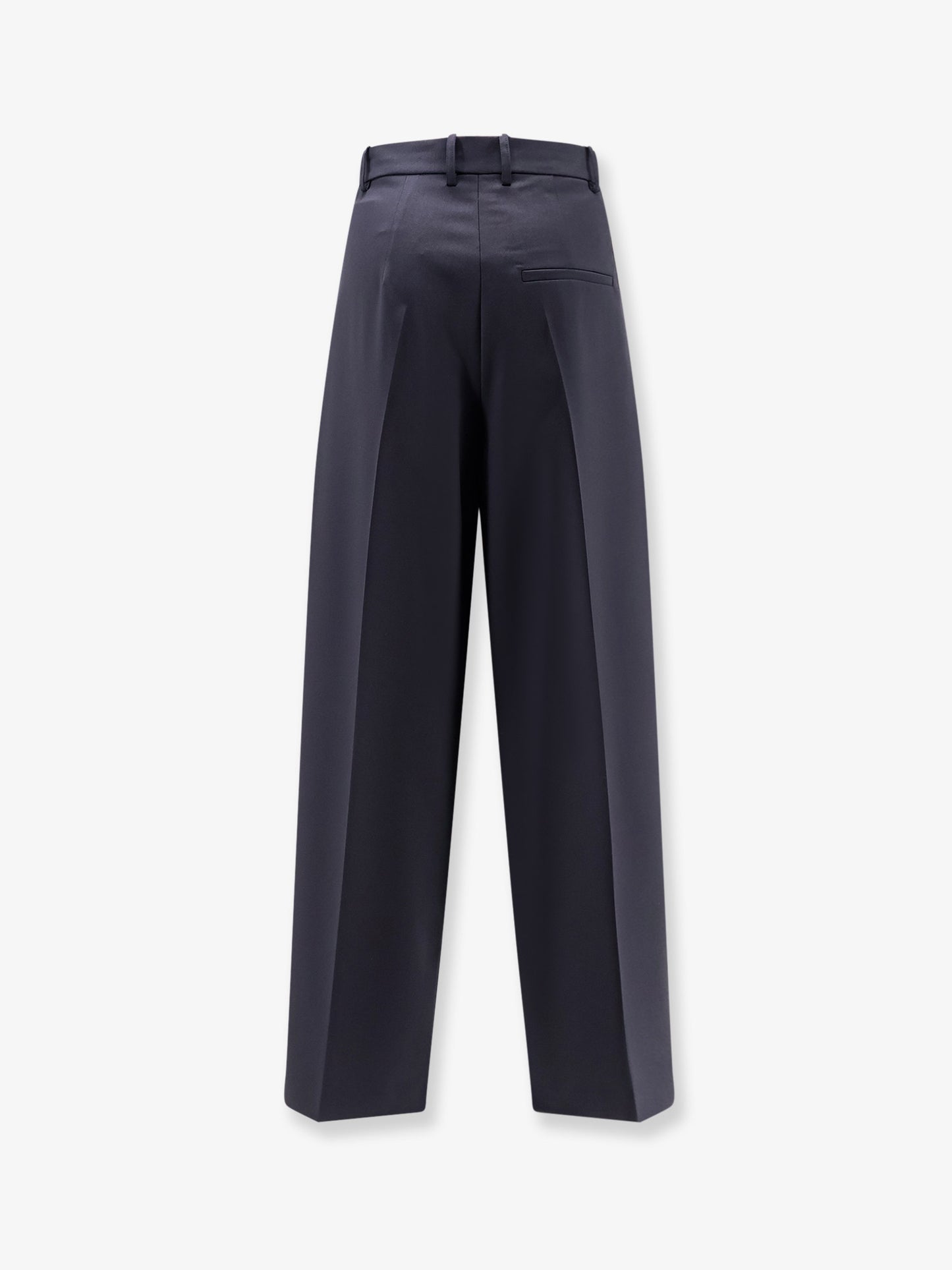 Pantaloni in misto lana con pinces
