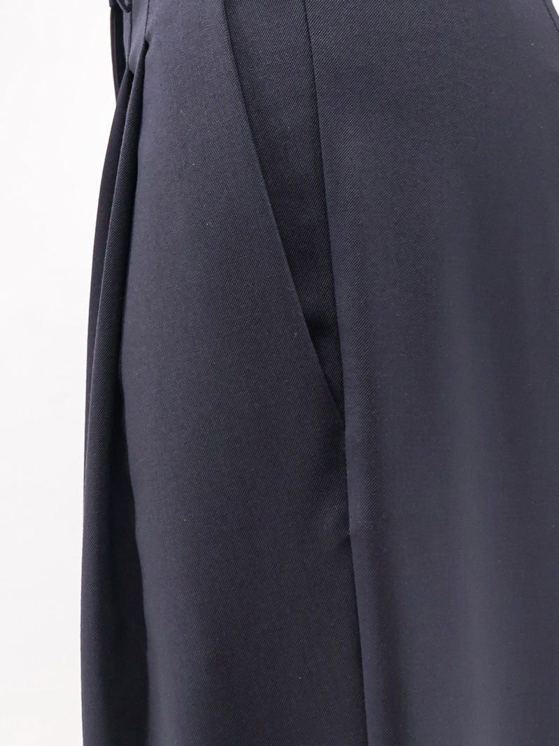Pantaloni in misto lana con pinces