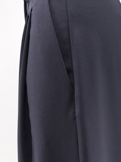 Pantaloni in misto lana con pinces thumbnail