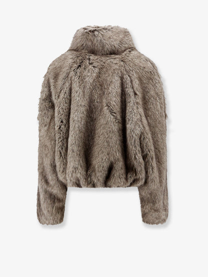 Faux fur jacket thumbnail