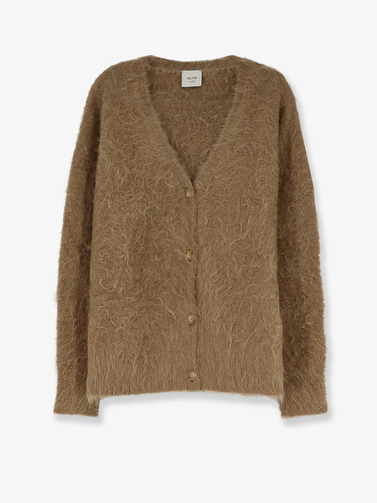 Alpaca blend cardigan