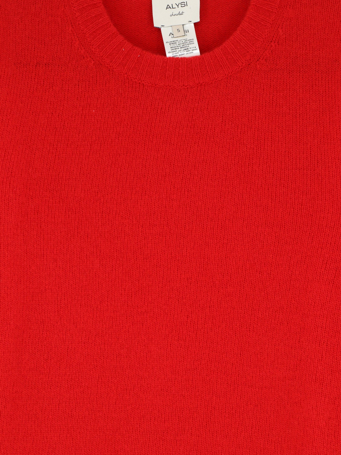 Merino wool and cashmere blend sweater