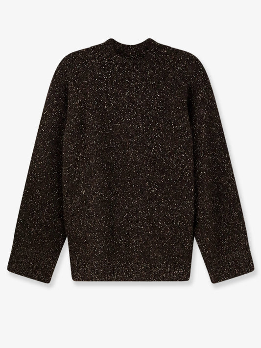 Oversize sweater in virgin wool blend