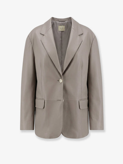 Leather blazer thumbnail
