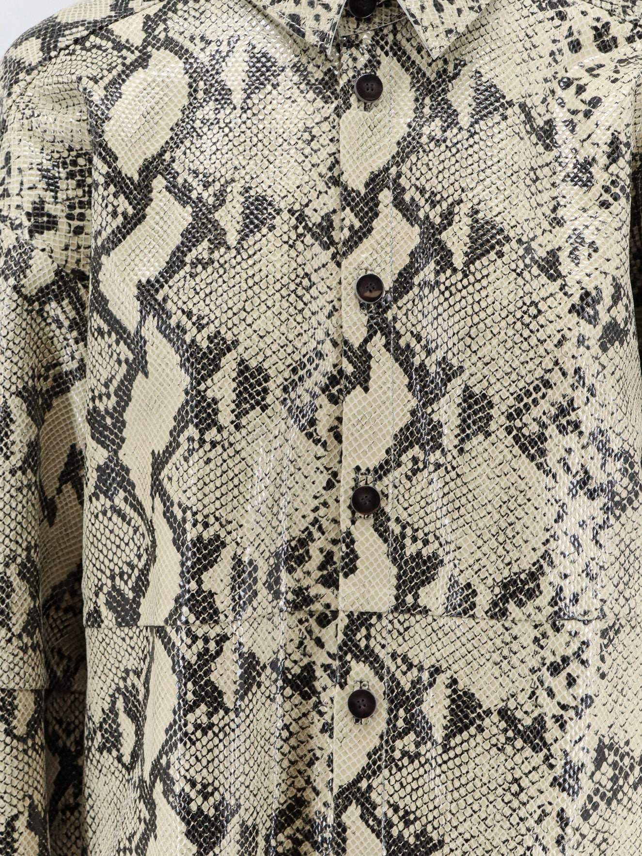 Python print leather shirt