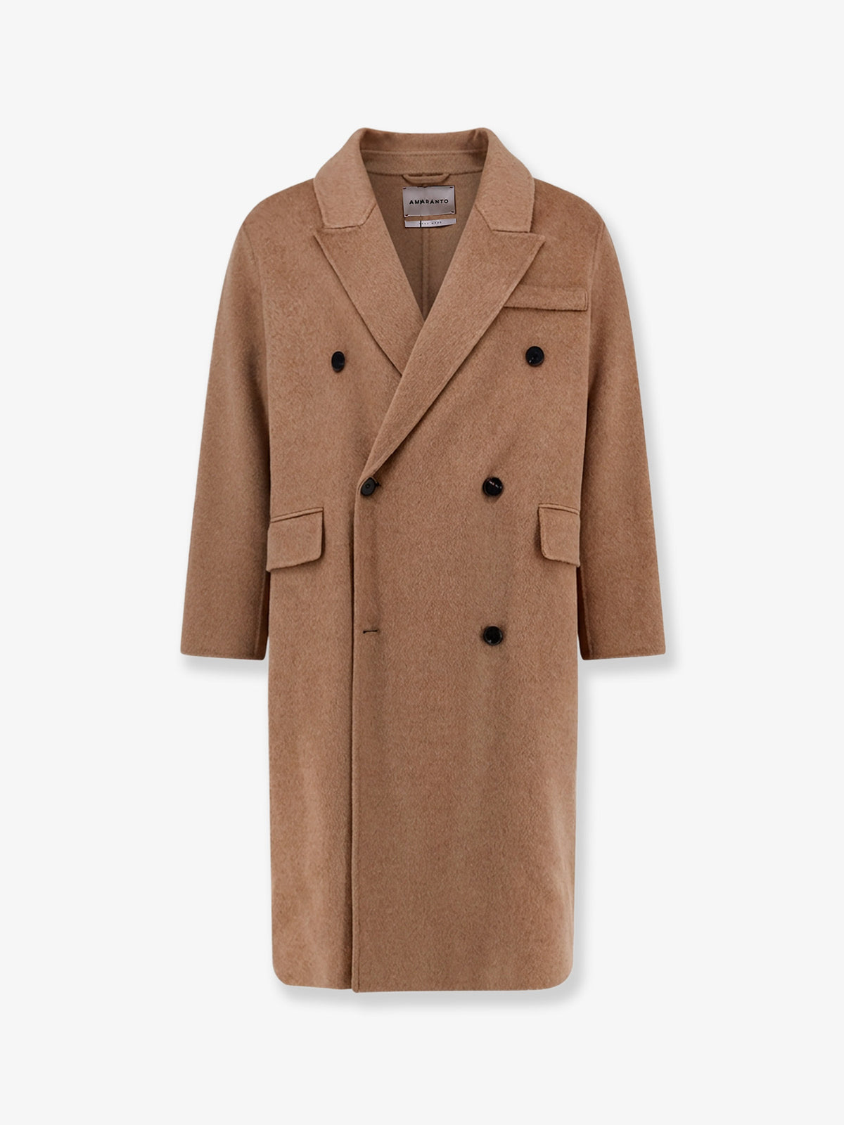 Wool and cashmere blend coat