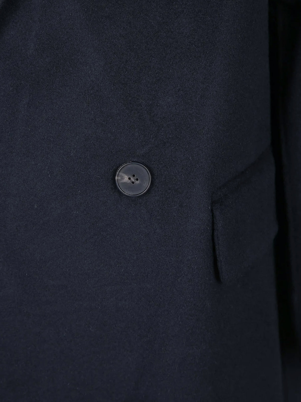 Wool and cashmere blend coat
