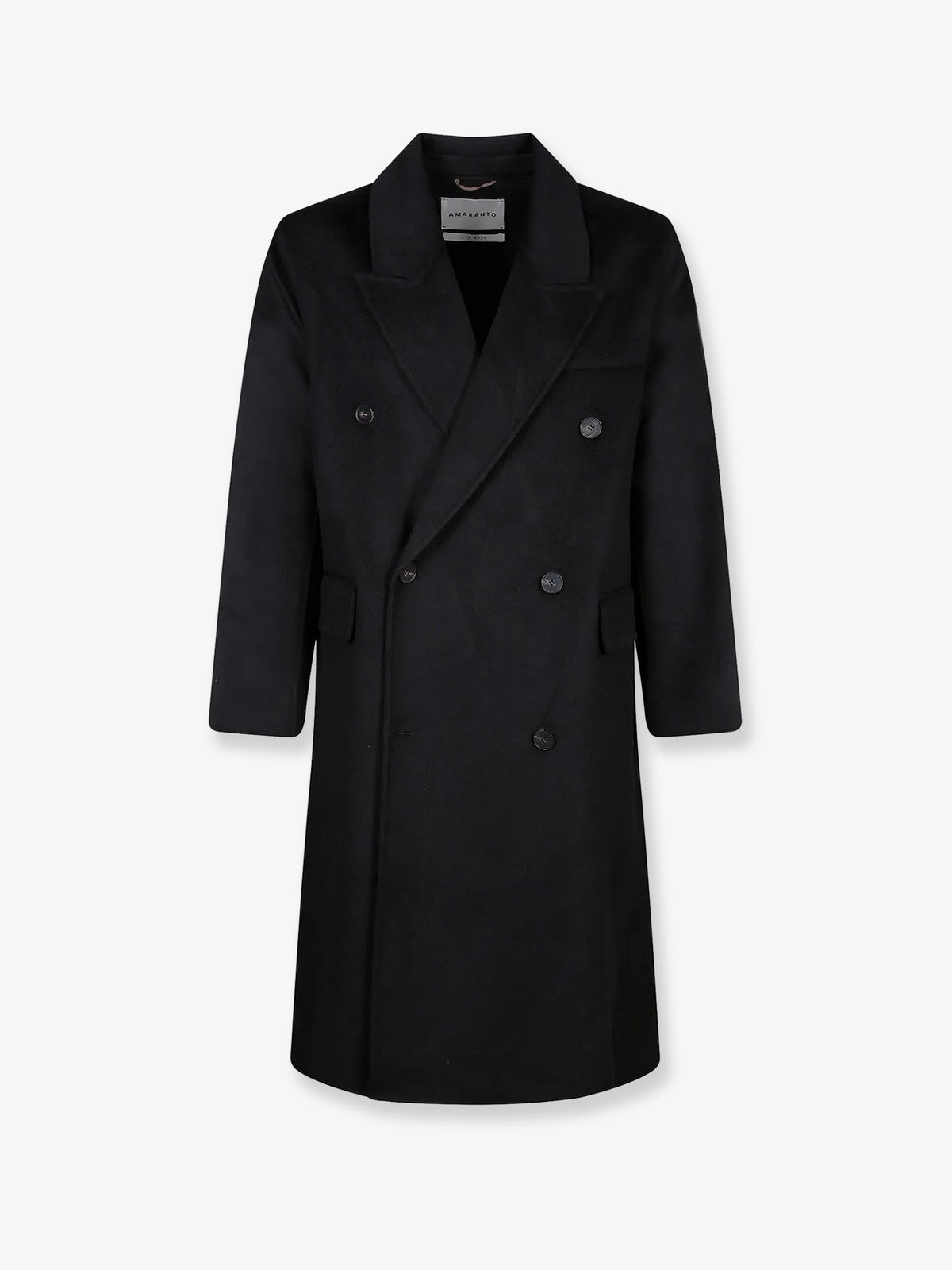 Wool and cashmere blend coat