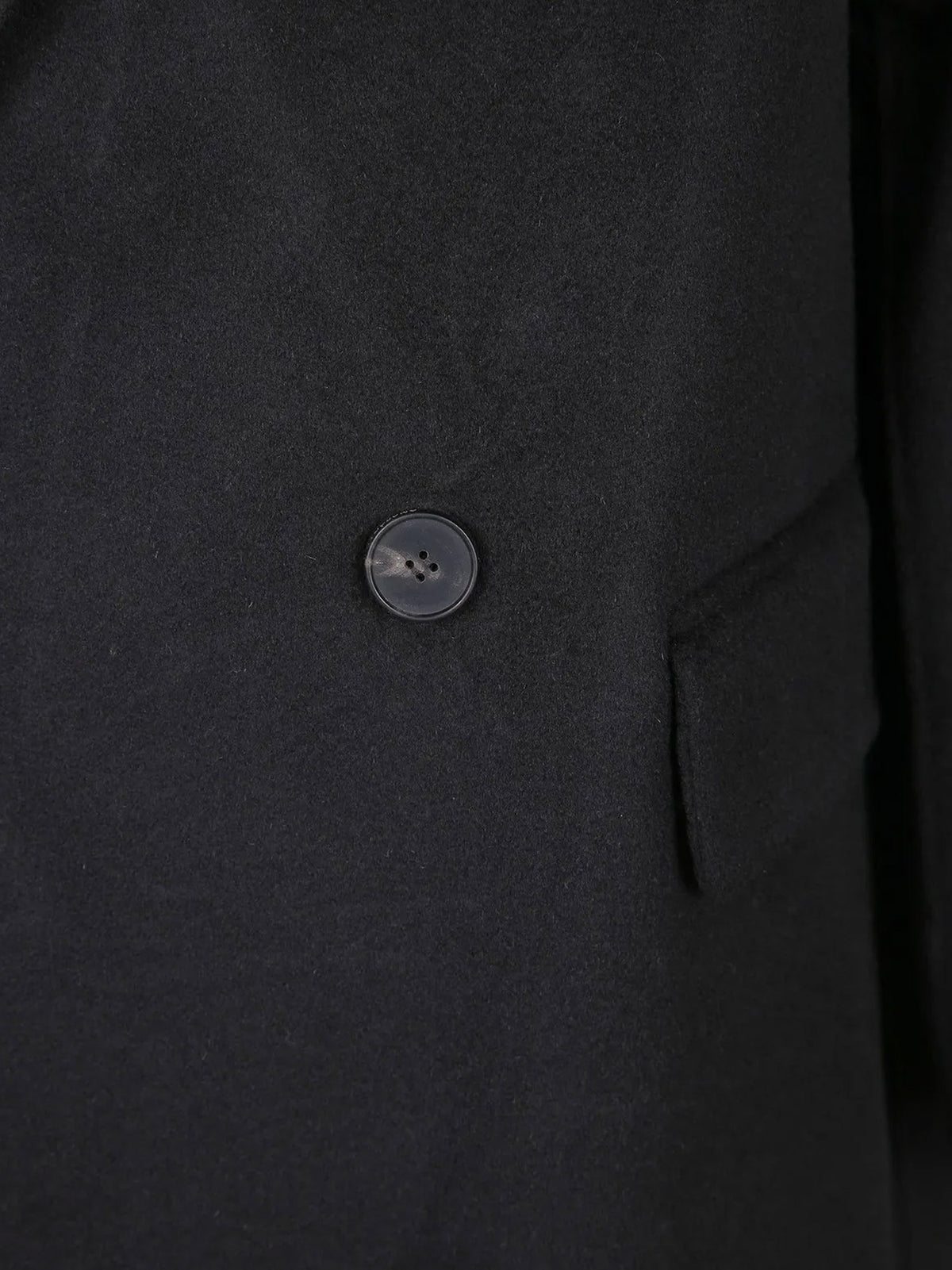 Wool and cashmere blend coat