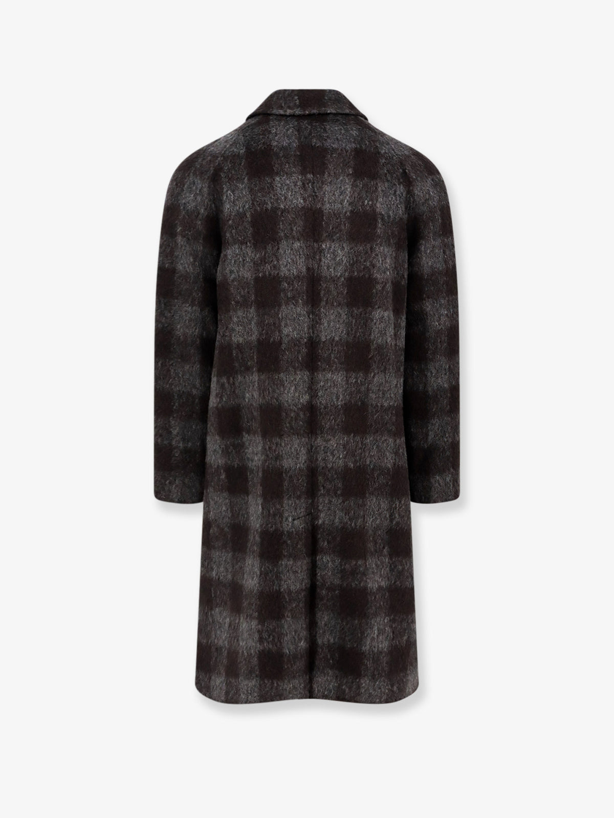 Outdoor wool, alpaca and mohair coat