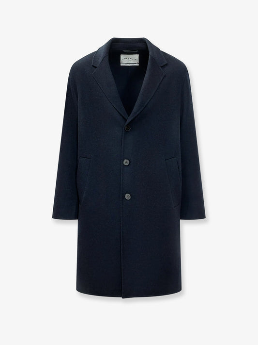 Wool and cashmere blend coat