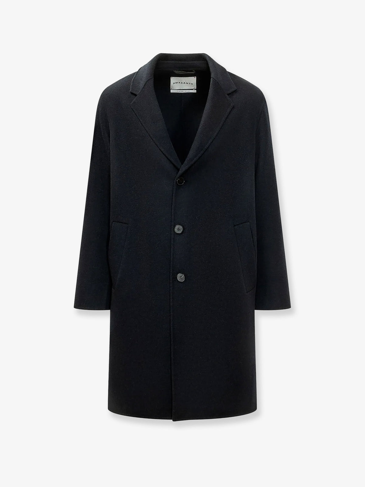 Wool and cashmere blend coat