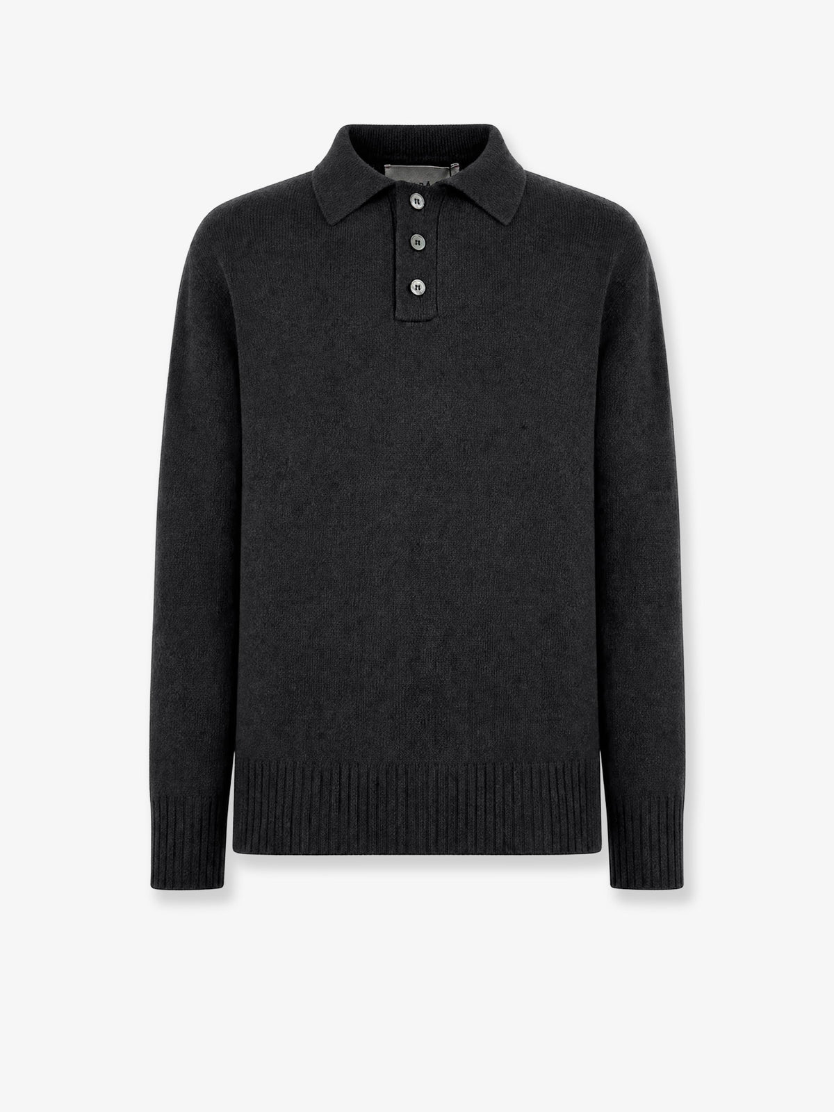 Maglia Polo in lana e cashmere