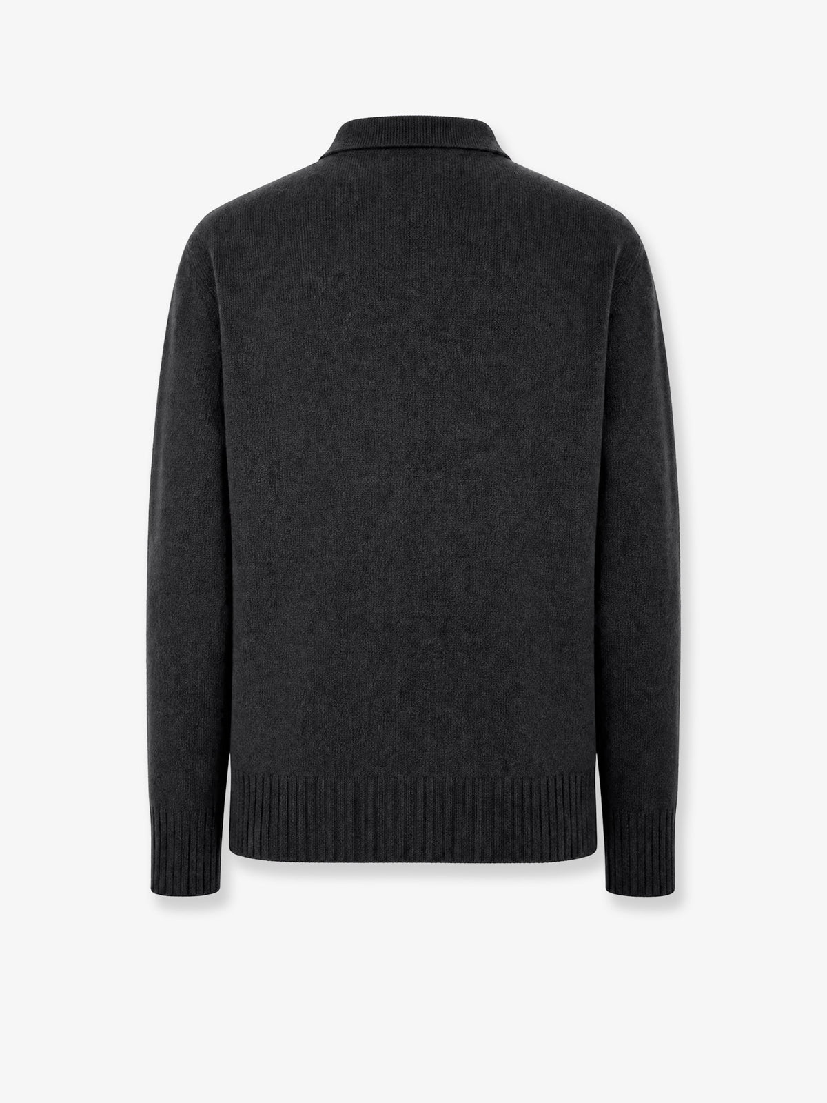 Maglia Polo in lana e cashmere