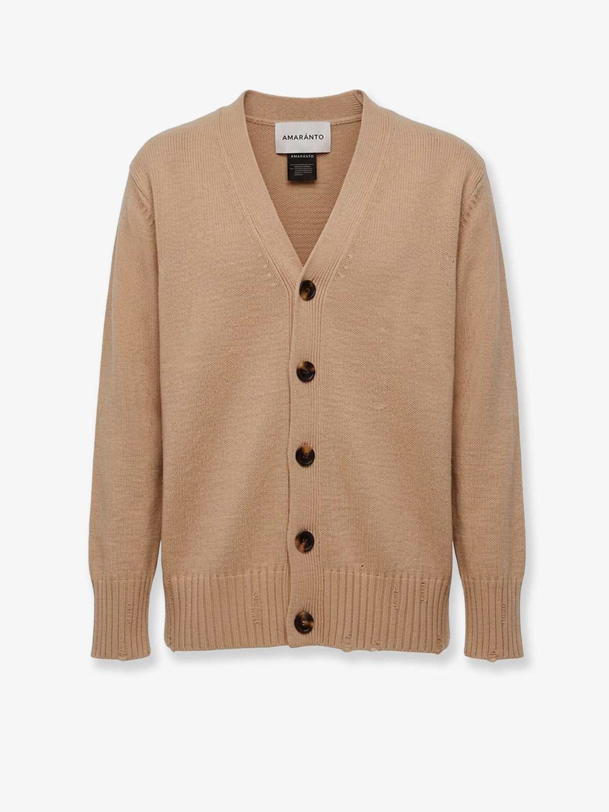 Wool and cashmere blend cardigan