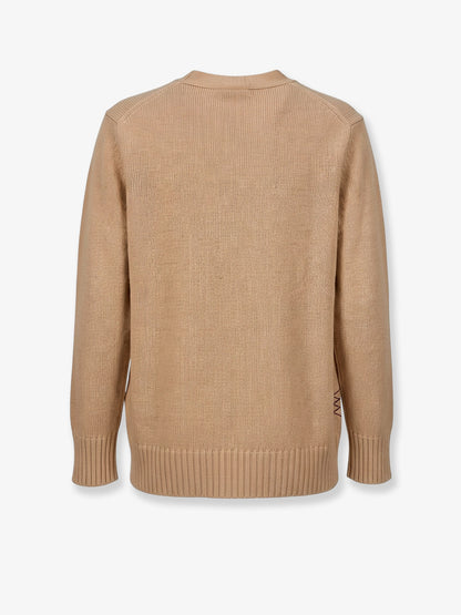 Wool and cashmere blend cardigan thumbnail