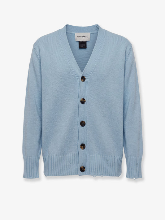 Wool and cashmere blend cardigan