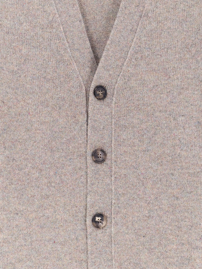 Wool and cashmere blend cardigan thumbnail