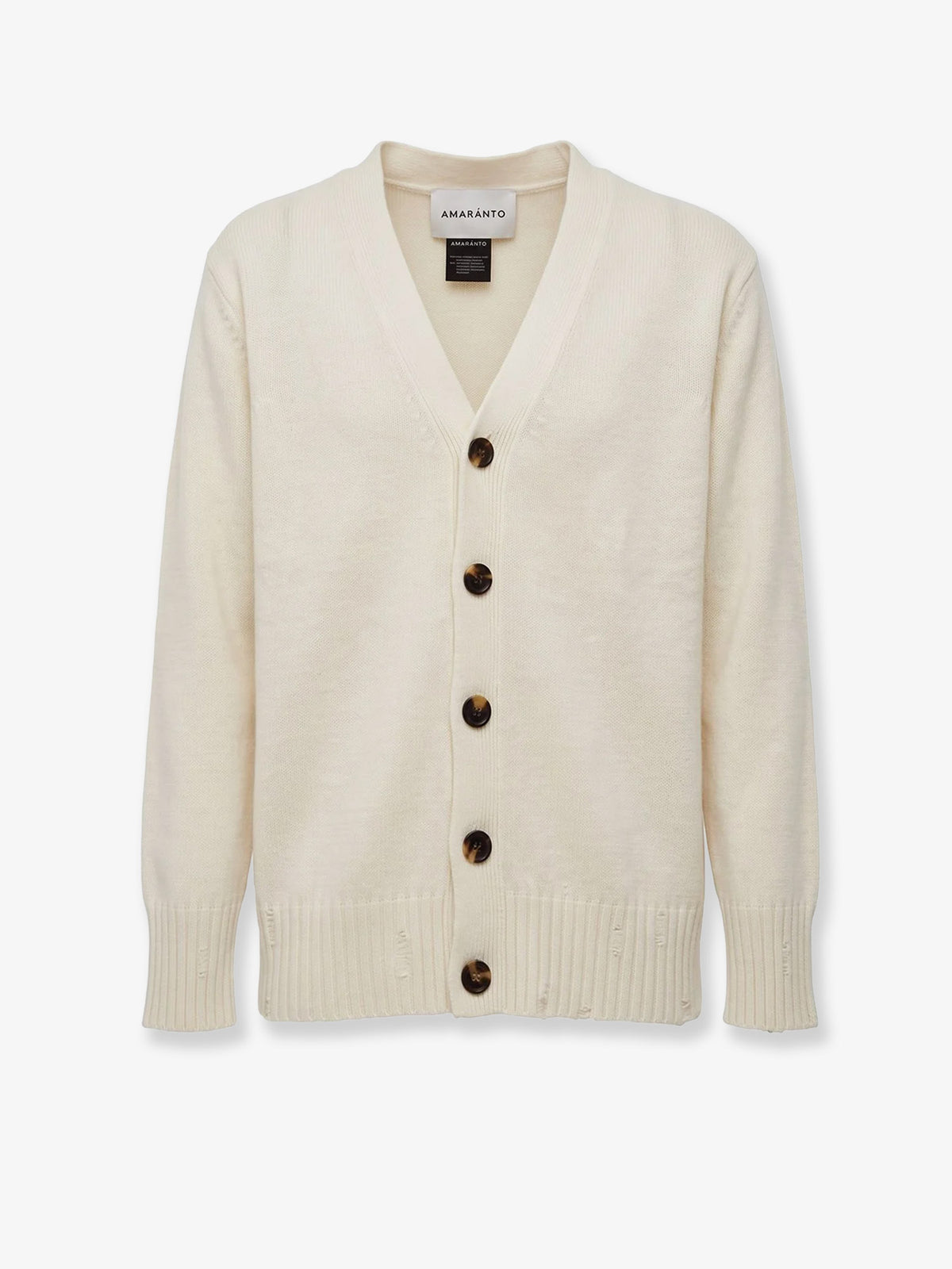 Wool and cashmere blend cardigan