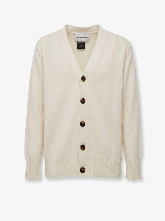 Wool and cashmere blend cardigan