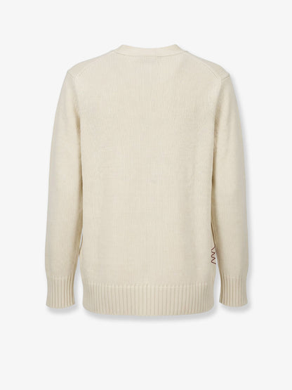 Wool and cashmere blend cardigan thumbnail
