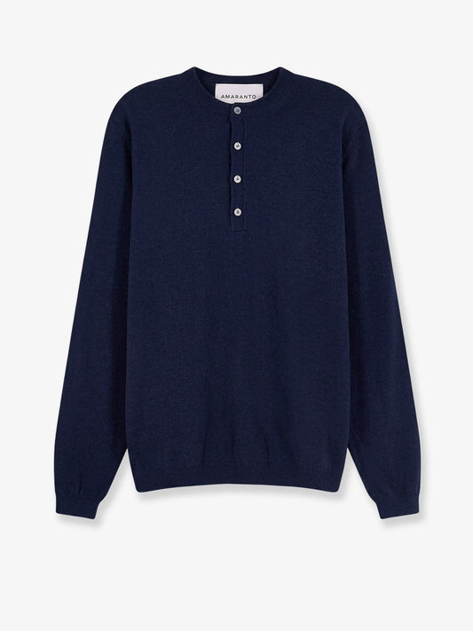 Wool, cotton and cashmere sweater