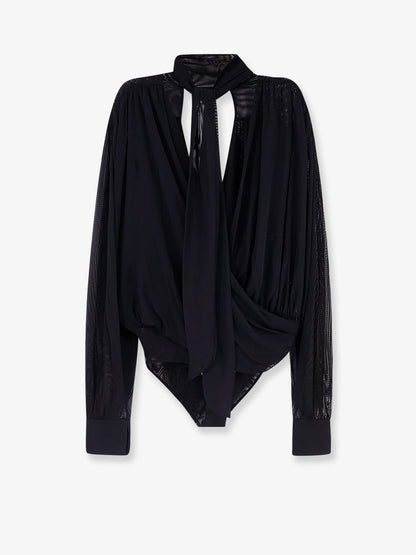 Keila Sheer Stretch tulle bodysuit thumbnail