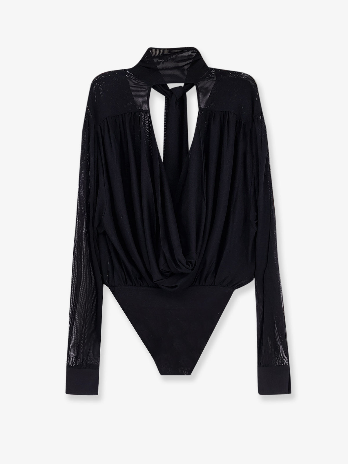 Keila Sheer Stretch tulle bodysuit